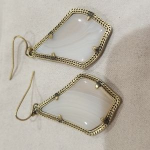 Kendra Scott Agate Earrings